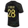 Maglia ufficiale Paris Saint Germain C. SOLER 28 4th Jordan 2022-23 per Uomo